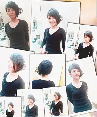 ショート nishimura makotoのヘアスタイル