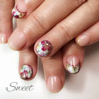 ネイル sweet 仲野陽子のネイルデザイン