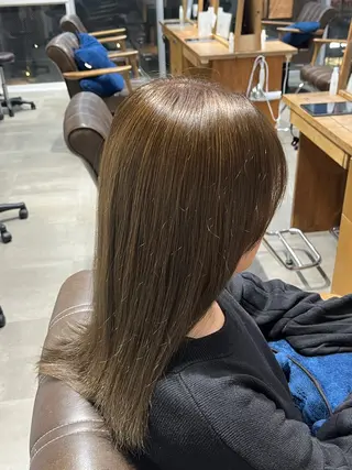 セミロング カラー 蒔田爽真 （マキタソウマ）のヘアスタイル