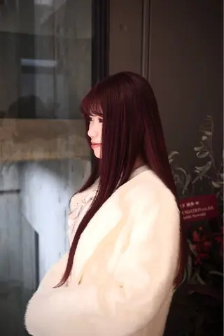 カラー 柚音 nero hairのヘアスタイル