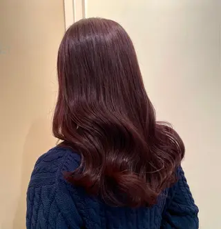 セミロング カラー 辻 那美樹/似合わせ ヘア/髪質改善のヘアスタイル