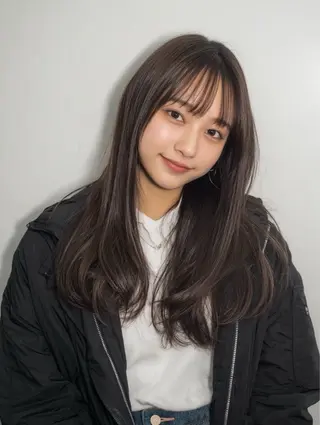 ロング trinity 本厚木のヘアスタイル