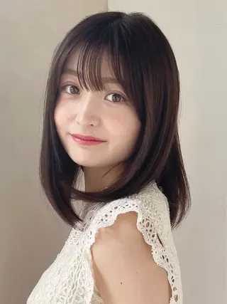 ミディアム ✨Taisei｜ 再現性カット✨️のヘアスタイル