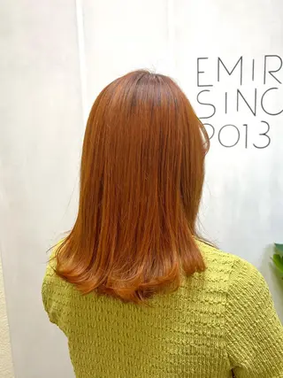 セミロング カラー 🦋.*˚オタク美容 師アキバノノカ🦋のヘアスタイル