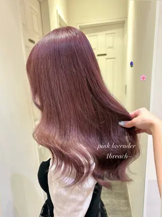 ロング カラー ハイトーンカラー/ 長さだし🐇きょうかのヘアスタイル