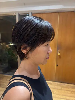 ショート 韓国風ヘア/パーマ ♡あゆのヘアスタイル