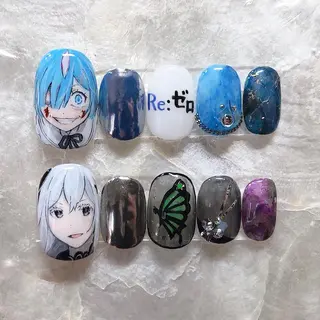 ネイル 東 千夏のネイルデザイン