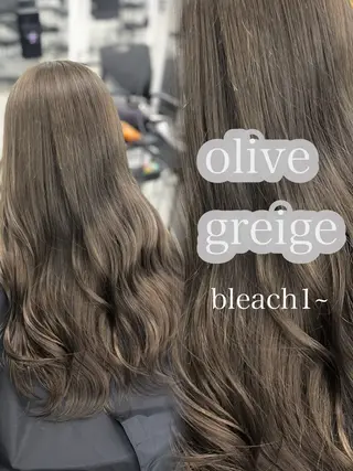 カラー ベージュ・ラベンダー カラー🎀りりのヘアスタイル