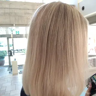 セミロング Harbors所属・吉田有里🔸 カラーリスト🔸鎌倉のヘアスタイル