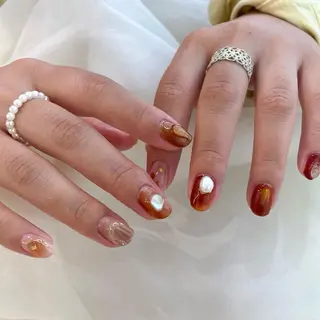 ネイル 新井 ひなののネイルデザイン