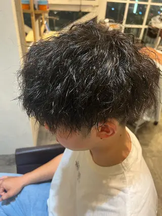 パーマ メンズ 🍀艶髪縮毛矯正/ 風殿　滉太🍀のヘアスタイル