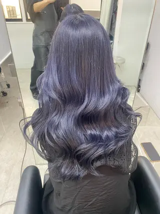 セミロング カラー ヘアアレンジ ネイル マツエク・マツパ アイブロウ ハイライト、レイヤー カット/西梅田/中西のヘアスタイル