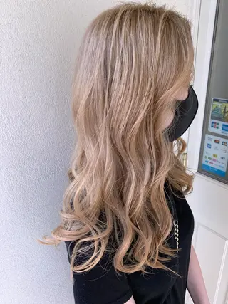 ロング カラー 🍀ナガヤマ ヒデアキ🍀のヘアスタイル