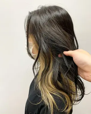 セミロング カラー KAH所属・Koichi Satoのヘアスタイル