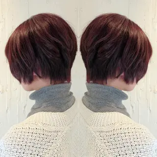 ショート あらき ちさとのヘアスタイル