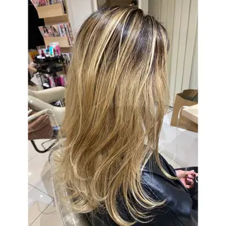 セミロング 髪質改善/茅ヶ崎 マツモト リョウのヘアスタイル