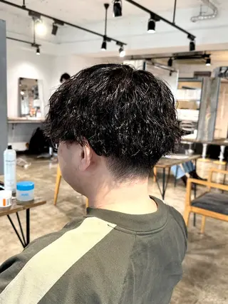 パーマ メンズ 骨格補正施術/メンズ 専門美容師/YUYAのヘアスタイル