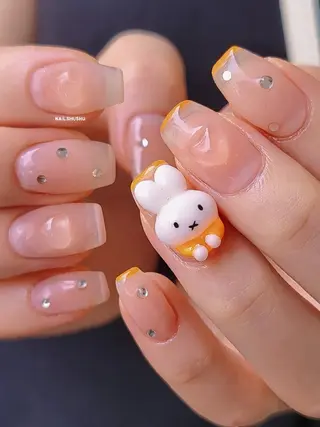 ネイル 3dパーツ/流行り 👧shushu❤️のネイルデザイン