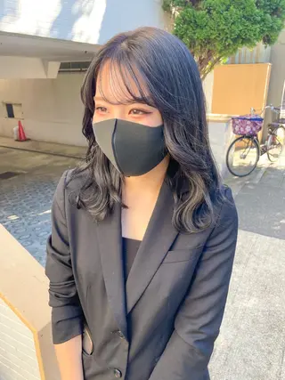 セミロング COMILE 🌼 SUZUKAのヘアスタイル