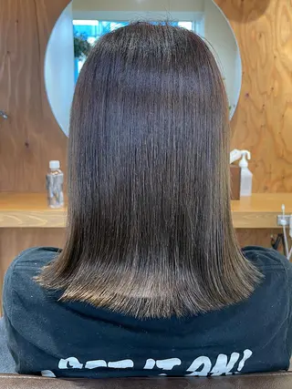 ミディアム 🫧縮毛矯正🫧ai hara🫧表参道のヘアスタイル