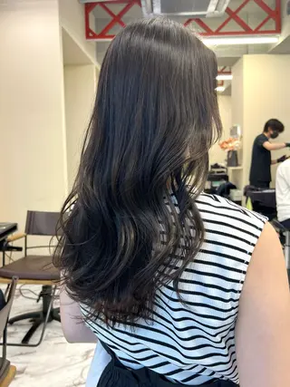 ロング カラー ヘアアレンジ 髪質改善/縮毛矯正 鈴木裕介のヘアスタイル