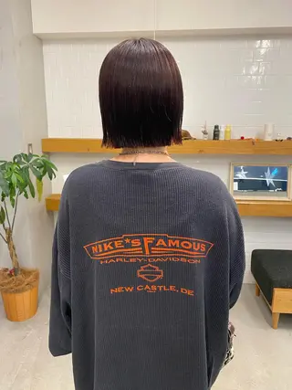 ショート カラー 、 、のヘアスタイル