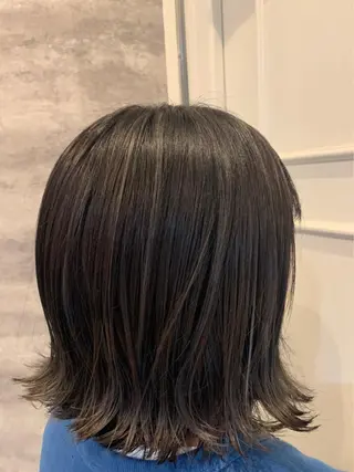 ミディアム カラー 🫟Blanco🫟 Color&Careのヘアスタイル