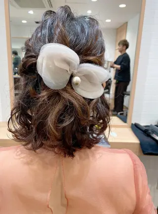 ヘアアレンジ GRANLUSSO 〜グランルッソ駅前店所属・木口 嘉美のヘアスタイル