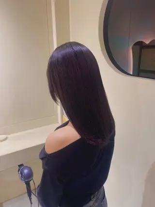 ミディアム カラー 【透明感カラー】 池袋/さやとのヘアスタイル