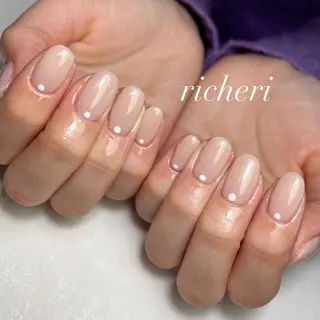 ミディアム ネイル richeri beautyのネイルデザイン