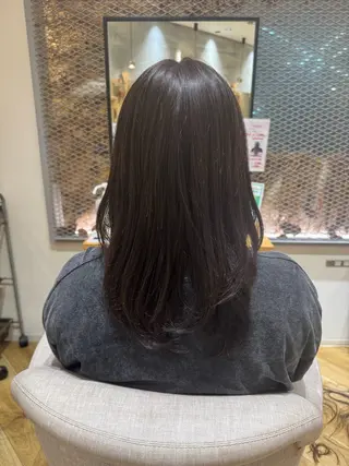 セミロング カラー ☆レディースショート ☆吉崎☆のヘアスタイル