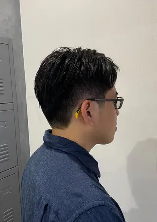 メンズ 新谷 結菜のヘアスタイル