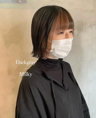 ミディアム カラー murai airiのヘアスタイル