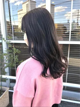 ロング カラー パーマ ヘアアレンジ ❣️倉敷❣️美髪 カラー能登一成のヘアスタイル