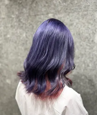 ミディアム 🦋 misaki🦋のヘアスタイル