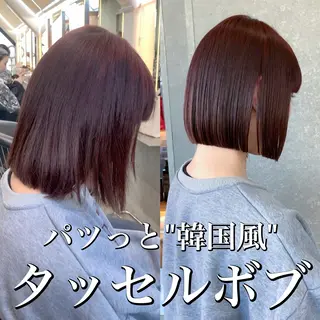 ショート Hair&Make Allure所属・塩谷康生/髪質改善 /ボブ/縮毛矯正のヘアスタイル