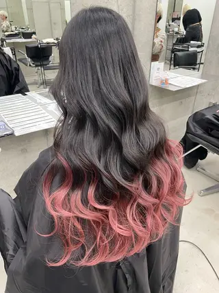 カラー 田中 莉香のヘアスタイル