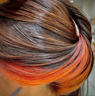 ミディアム カラー fiica （フィーカ）所属・金子侑史 /縮毛矯正の人のヘアスタイル