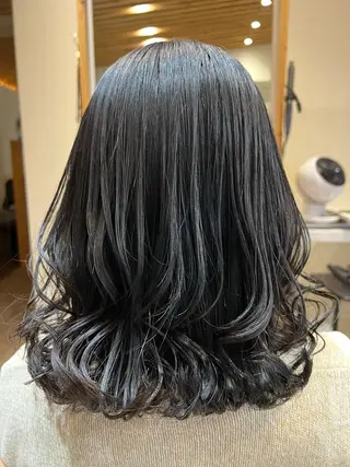 セミロング 関口 友行のヘアスタイル