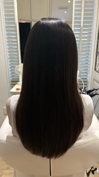 ロング カラー ♣️似合わせカット 艶髪カラーYUUGAのヘアスタイル