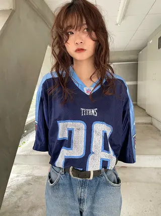 ロング パーマ 【お洒落パーマ】 Elme　肥塚康汰郎のヘアスタイル