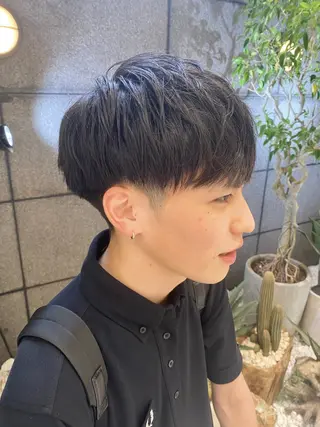 メンズ 酸スト/フェザー パーマ/三谷海斗のヘアスタイル