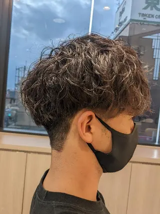 メンズ パーマ 小川 健治✨のヘアスタイル