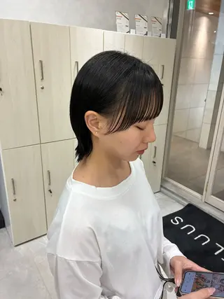 ショート 髪質改善jewelbox 〜私のトリートメント〜 東梅田店所属・髪質改善/ボブ/梅田 runa_ニュアンスのヘアスタイル