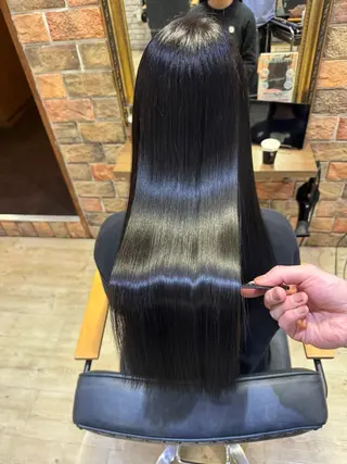 ロング 古川 流久のヘアスタイル