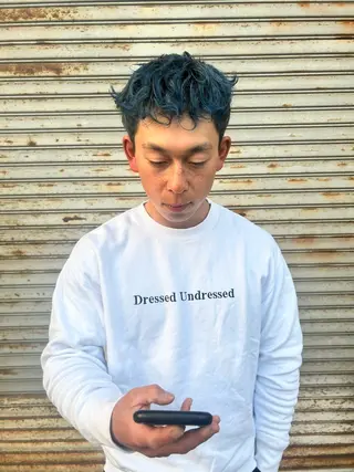 ショート 問屋町chapter 日笠快生のヘアスタイル