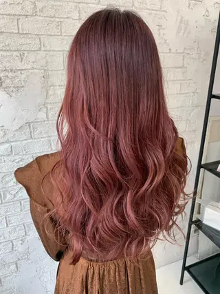ロング カラー エクステ＆艶カラー 🎀YURINA🎀のヘアスタイル