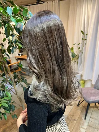 ロング 髪質改善/艶髪カラー 関野文也のヘアスタイル