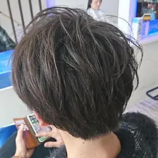 ショート メンズ 中嶌 健一のヘアスタイル