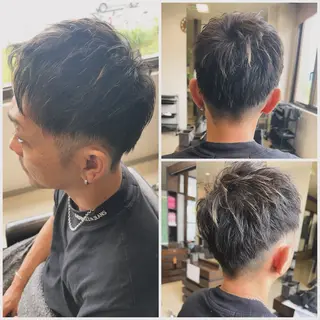 ショート メンズ 中島 剛のヘアスタイル